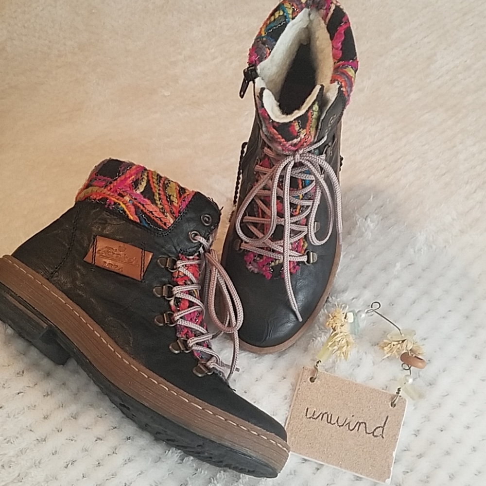 Rieker womens ankle boots size 8